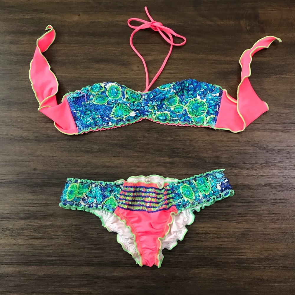 PATRICIA RAMIREZ swim. UNIQUE PIECE. Sz: M/L
